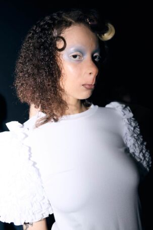 10/27 | Clara Colette Miramon Spring 2025 Backstage | Photo: Anasteisha Danger | Courtesy of Berlin Fashion Week Clara Colette Miramon Spring 2025 Backstage | Photo: Anasteisha Danger | Courtesy of Berlin Fashion Week