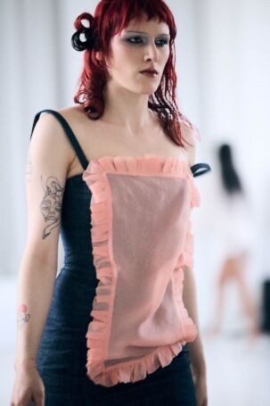7/18 | Clara Colette Miramon Spring 2025 Details and Setting | Photo: Anasteisha Danger | Courtesy of Berlin Fashion Week Clara Colette Miramon Spring 2025 Details and Setting | Photo: Anasteisha Danger | Courtesy of Berlin Fashion Week