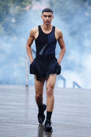 2/29 | GmbH Spring 2025 | Photo: Finnegan Koichi Godenschweger | Courtesy of Berlin Fashion Week GmbH Spring 2025 | Photo: Finnegan Koichi Godenschweger | Courtesy of Berlin Fashion Week