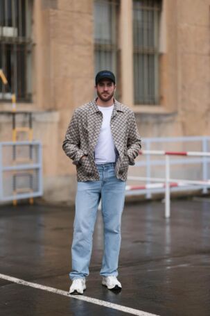 3/42 | Haderlump Spring 2025 Street Style | Photo: Jeremy Moeller | Courtesy of Berlin Fashion Week Haderlump Spring 2025 Street Style | Photo: Jeremy Moeller | Courtesy of Berlin Fashion Week
