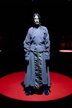3/24 | LUEDER Spring 2025 | Photo: Finnegan Koichi Godenschweger | Courtesy of Berlin Fashion Week LUEDER Spring 2025 | Photo: Finnegan Koichi Godenschweger | Courtesy of Berlin Fashion Week