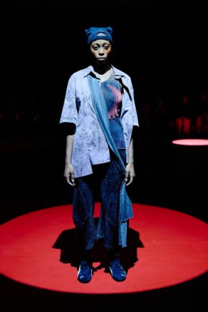 8/24 | LUEDER Spring 2025 | Photo: Finnegan Koichi Godenschweger | Courtesy of Berlin Fashion Week LUEDER Spring 2025 | Photo: Finnegan Koichi Godenschweger | Courtesy of Berlin Fashion Week