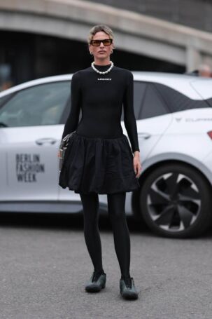 4/18 | LUEDER Spring 2025 Street Style | Photo: Jeremy Moeller | Courtesy of Berlin Fashion Week LUEDER Spring 2025 Street Style | Photo: Jeremy Moeller | Courtesy of Berlin Fashion Week