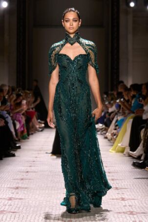 9/65 | Elie Saab Fall 2024 Haute Couture | Courtesy of Elie Saab Elie Saab Fall 2024 Haute Couture | Courtesy of Elie Saab