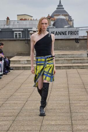 3/31 | Jeanne Friot Spring 2025 Menswear | Courtesy of Jeanne Friot Jeanne Friot Spring 2025 Menswear | Courtesy of Jeanne Friot