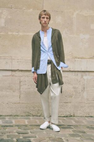 8/33 | Officine Générale Spring 2025 Menswear | Courtesy of Officine Générale Officine Générale Spring 2025 Menswear | Courtesy of Officine Générale