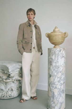 10/33 | Officine Générale Spring 2025 Menswear | Courtesy of Officine Générale Officine Générale Spring 2025 Menswear | Courtesy of Officine Générale