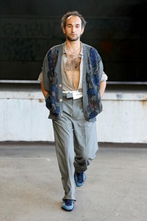 7/41 | Magliano Spring 2025 Menswear | Photo: NOWFASHION.com Magliano Spring 2025 Menswear | Photo: NOWFASHION.com