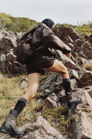 1/15 | Cecilie Bahnsen x The North Face Second Collaboration Campaign | Photo: Ellen Fedors | Courtesy of Cecilie Bahnsen Cecilie Bahnsen x The North Face Second Collaboration Campaign | Photo: Ellen Fedors | Courtesy of Cecilie Bahnsen