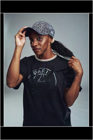 5/6 | Barbara Bui x Paris Saint-Germain x New Era at Barbara Bui Collaboration | Courtesy of Barbara Bui Barbara Bui x Paris Saint-Germain x New Era at Barbara Bui Collaboration | Courtesy of Barbara Bui