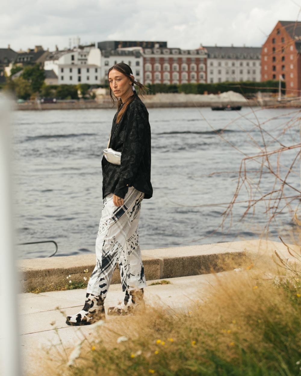 Graphic Impact - Copenhagen Spring 2025 Street Style Trends - Print
