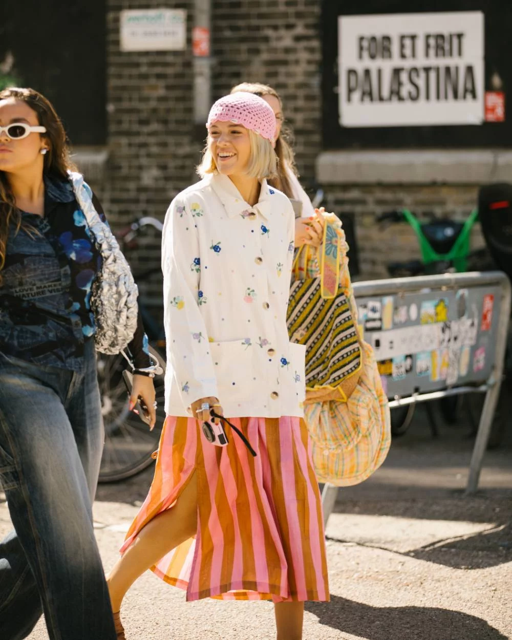 Graphic Impact - Copenhagen Spring 2025 Street Style Trends - Stripes