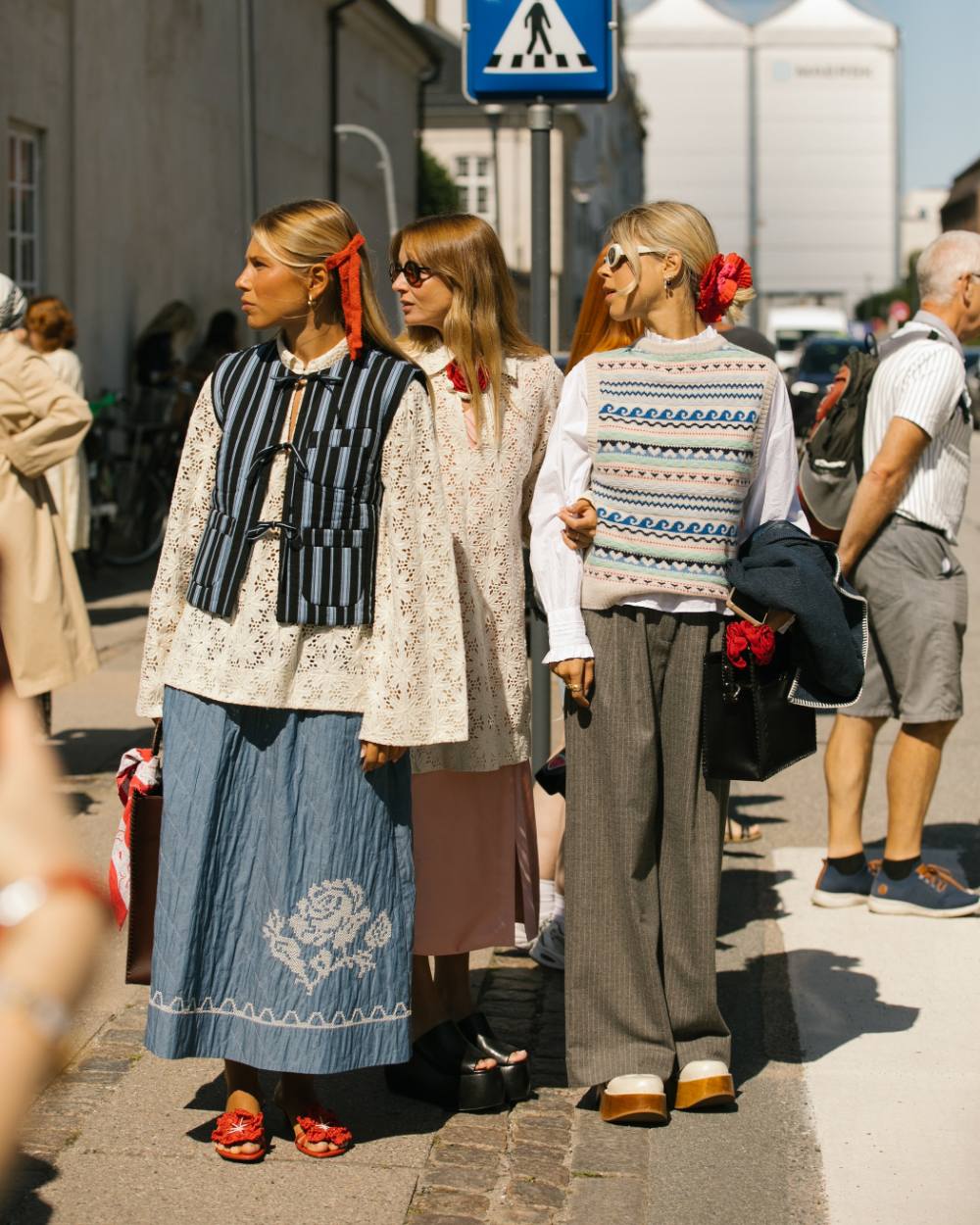 Graphic Impact - Copenhagen Spring 2025 Street Style Trends - Stripes