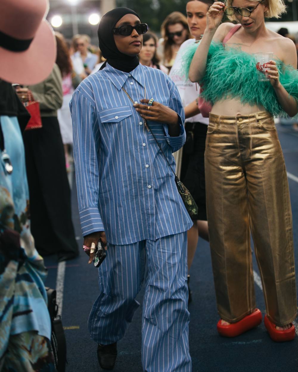 Graphic Impact - Copenhagen Spring 2025 Street Style Trends - Stripes