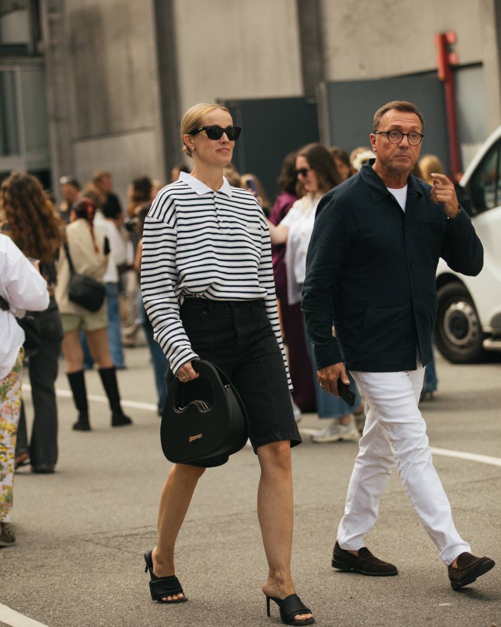 Graphic Impact - Copenhagen Spring 2025 Street Style Trends - Stripes