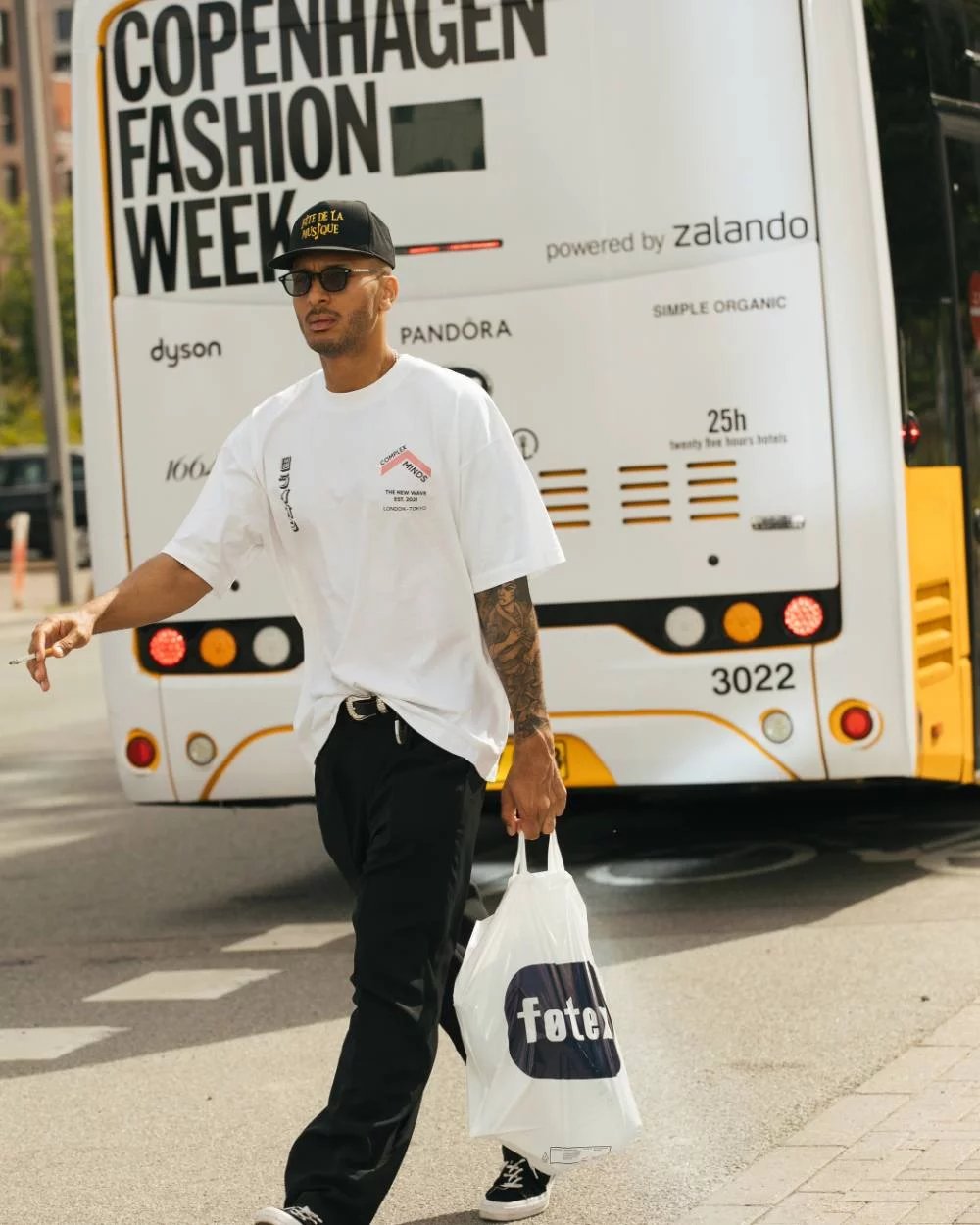 Graphic Impact - Copenhagen Spring 2025 Street Style Trends - Text Print