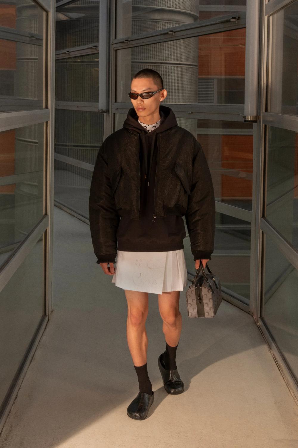 Fall 2025 Menswear Trend Forecast - Handbags - Marine Serre Fall 2024 Menswear
