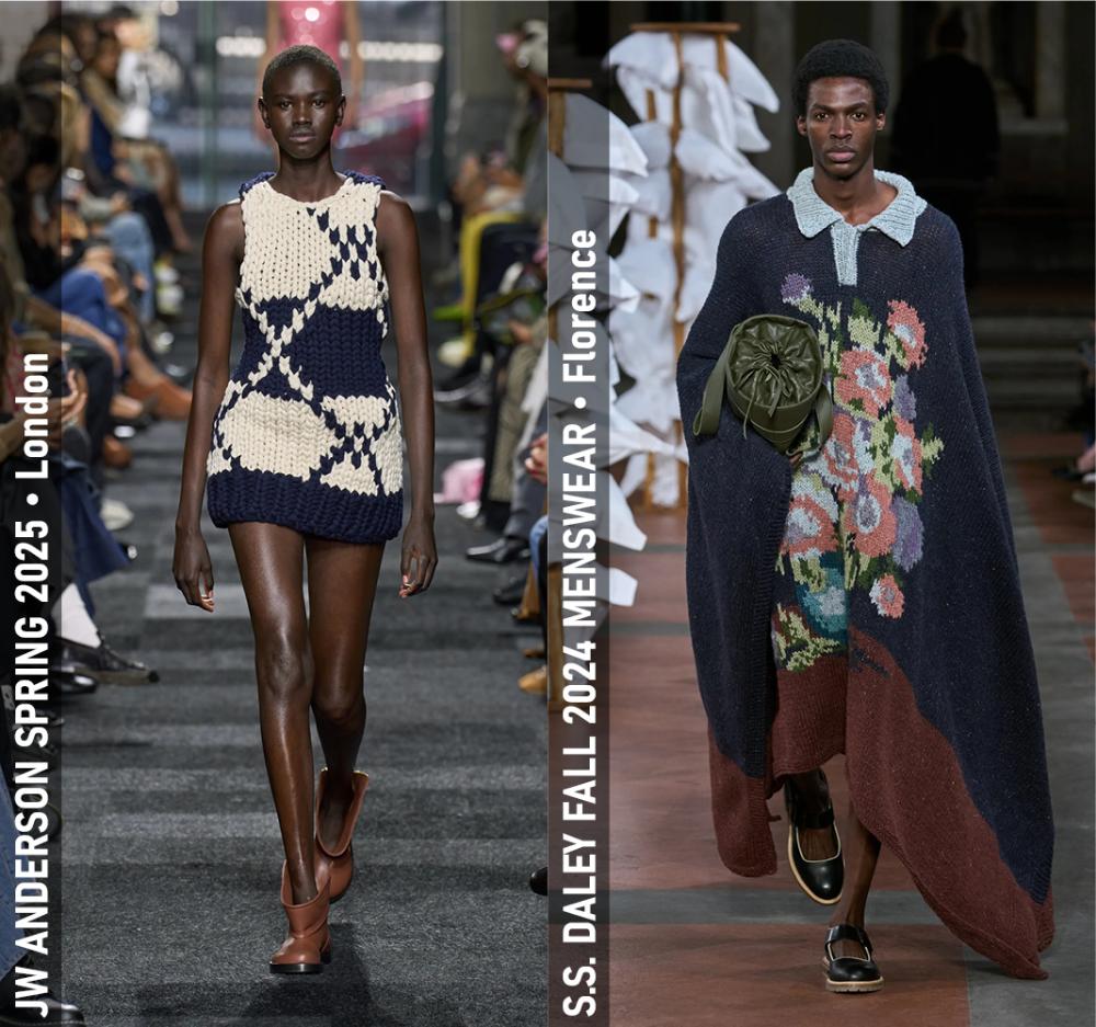 JW Anderson Spring 2025, S.S. Daley Fall 2024 Menswear