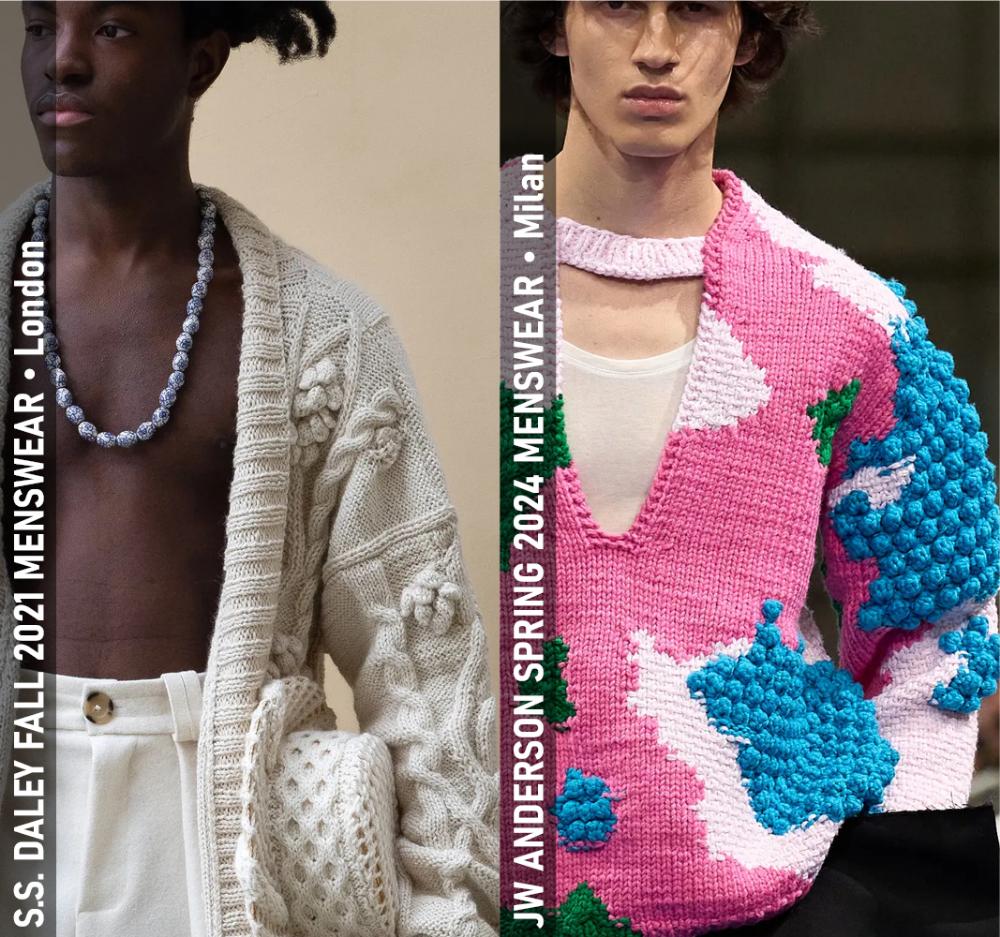 S.S. Daley Fall 2021 Menswear, JW Anderson Spring 2024 Menswear