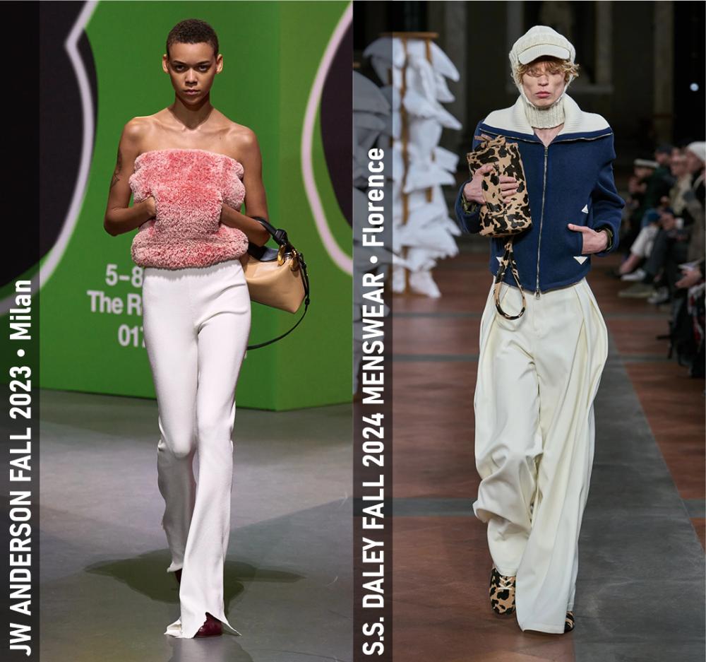 JW Anderson Fall 2023, S.S. Daley Fall 2024 Menswear
