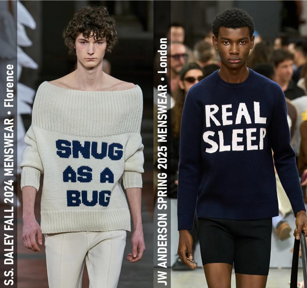 S.S. Daley Fall 2024 Menswear, JW Anderson Spring 2025 Menswear