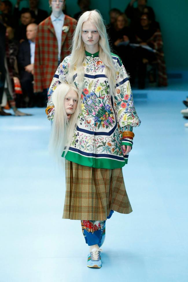 Gucci Fall 2018 Look 4; Photo: Nowfashion.com