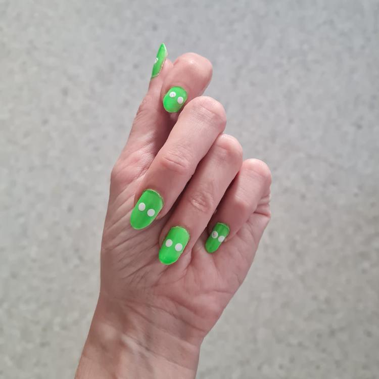 Halloween Nail Art How To - Frankenstein Nails