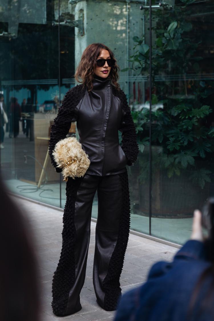 Street Style at Chet Lo Spring 2025, London Fashion Week