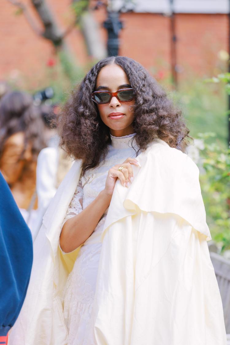 Street Style at Bora Aksu Spring 2025, London Fashion Week