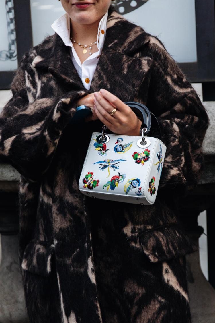 Street Style at Chopova Lowena Spring 2025, London Fashion Week