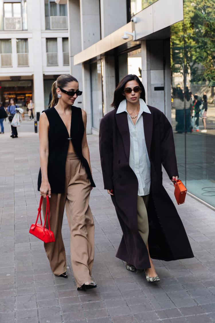 Street Style at Chet Lo Spring 2025, London Fashion Week