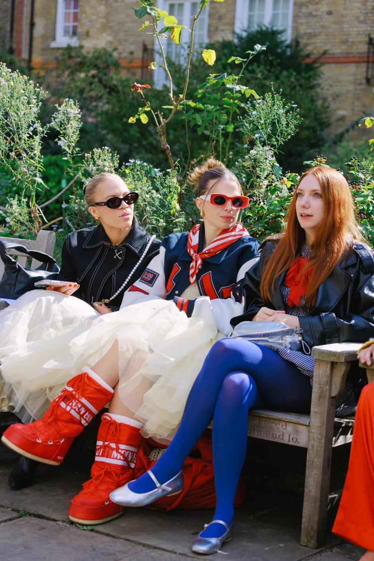 Street Style at Bora Aksu Spring 2025, London Fashion Week