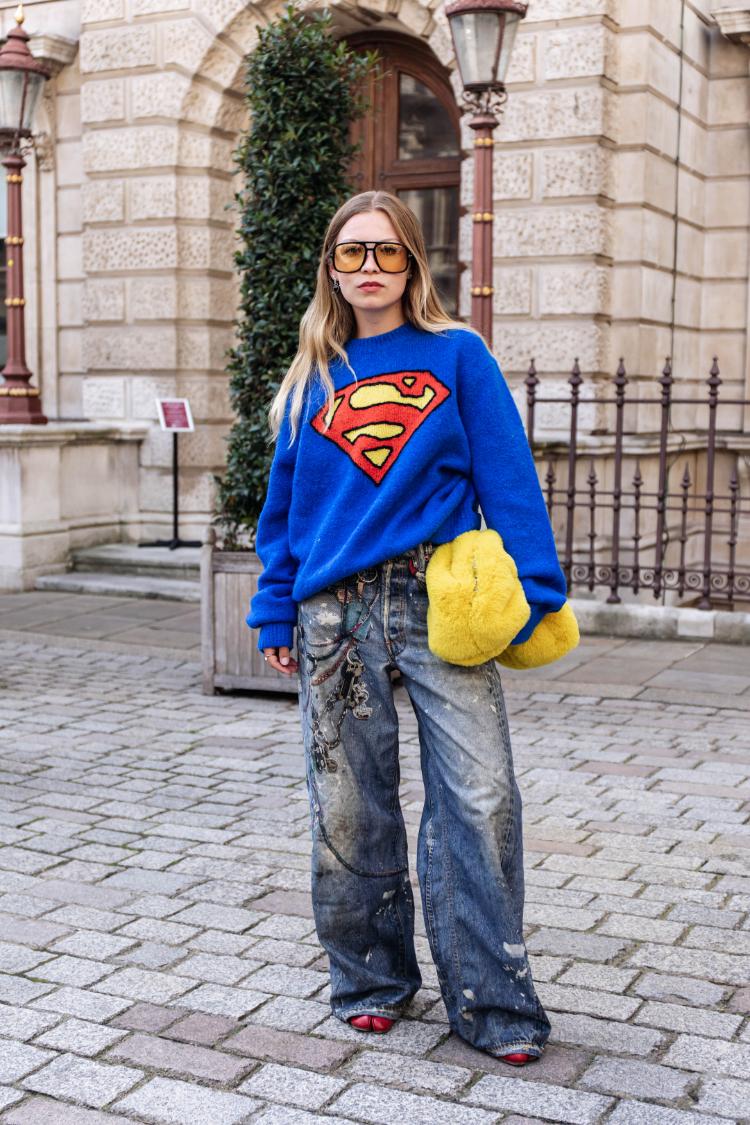 Street Style at S.S. Daley Spring 2025, London Fashion Week