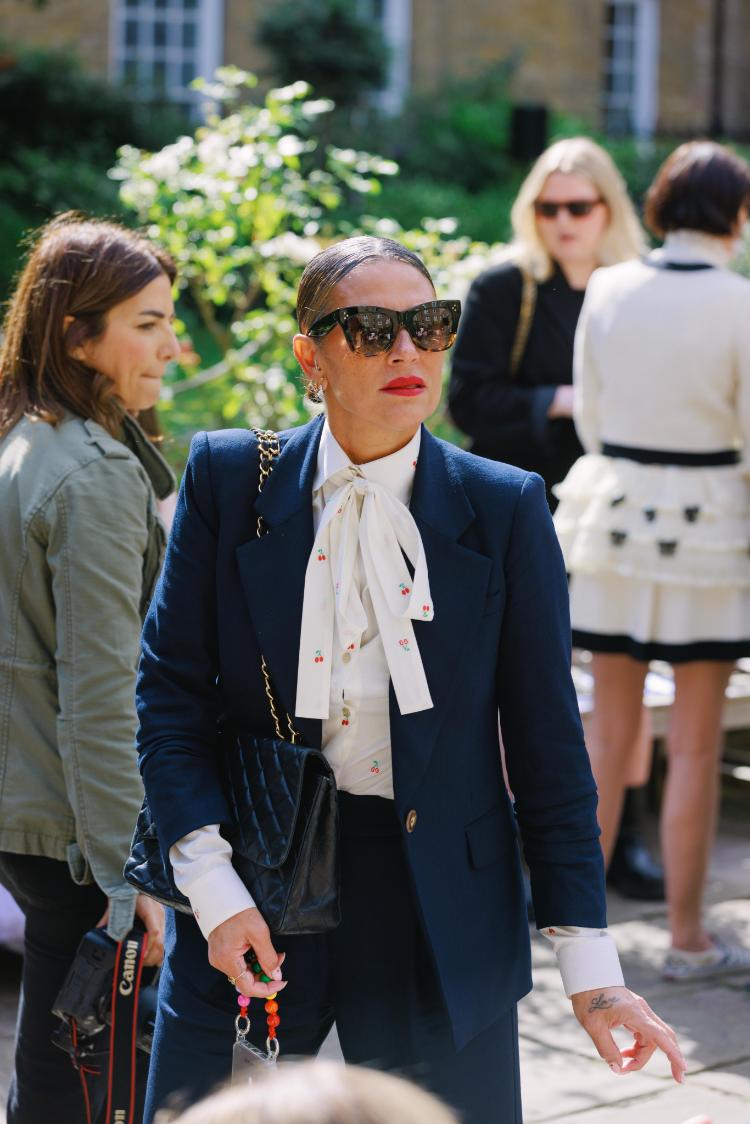Street Style at Bora Aksu Spring 2025, London Fashion Week