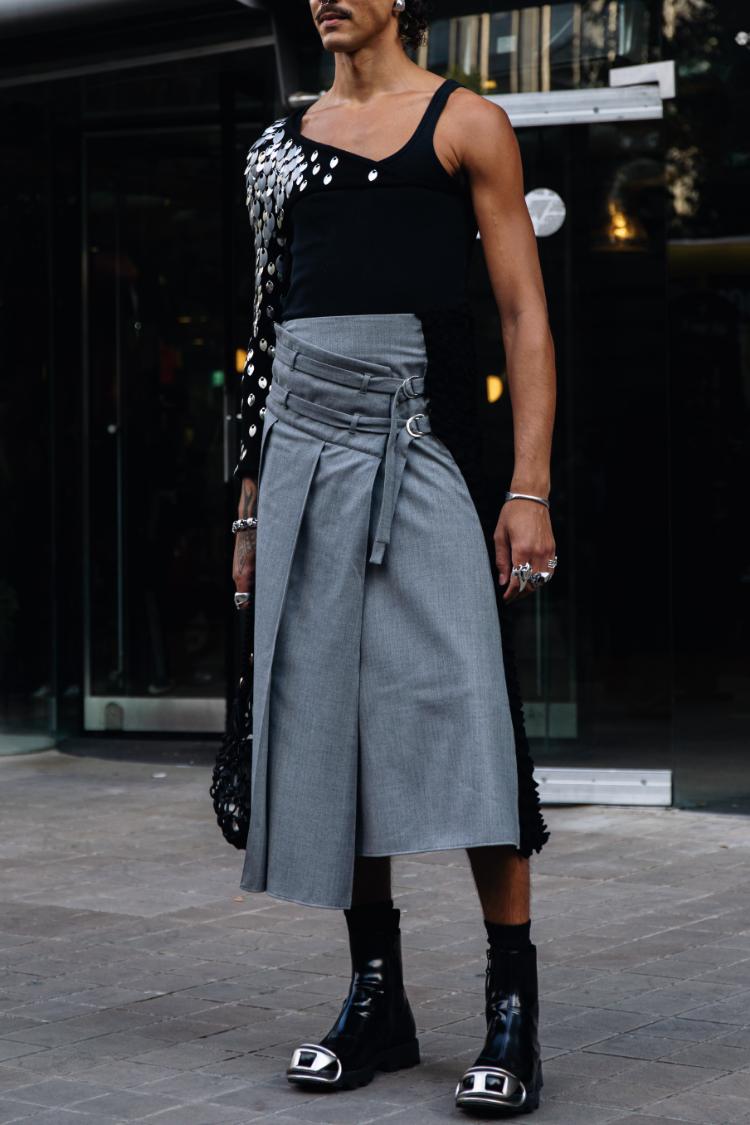Street Style at Chet Lo Spring 2025, London Fashion Week