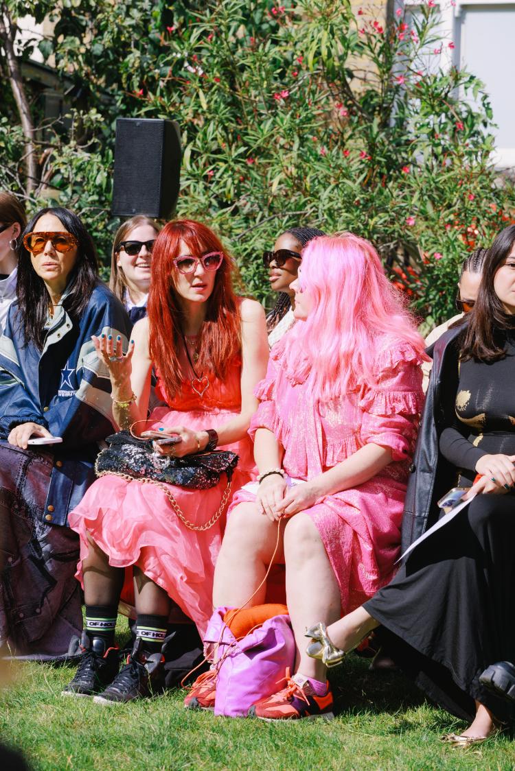 Street Style at Bora Aksu Spring 2025, London Fashion Week