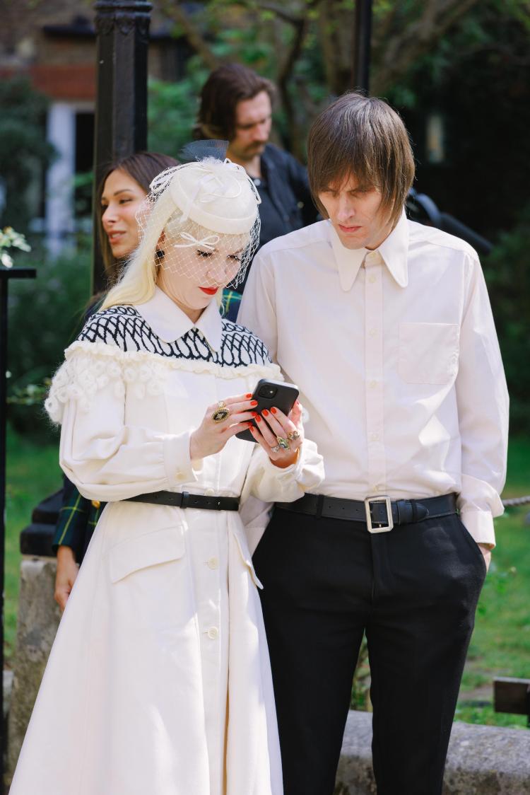 Street Style at Yuhan Wang Spring 2025, London Fashion Week
