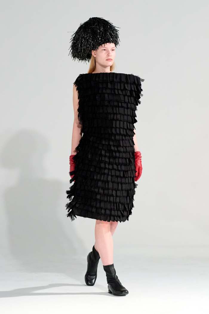 Nicklas Skovgaard Fall 2025 Look 1; Photo: James Cochrane for Copenhagen Fashion Week