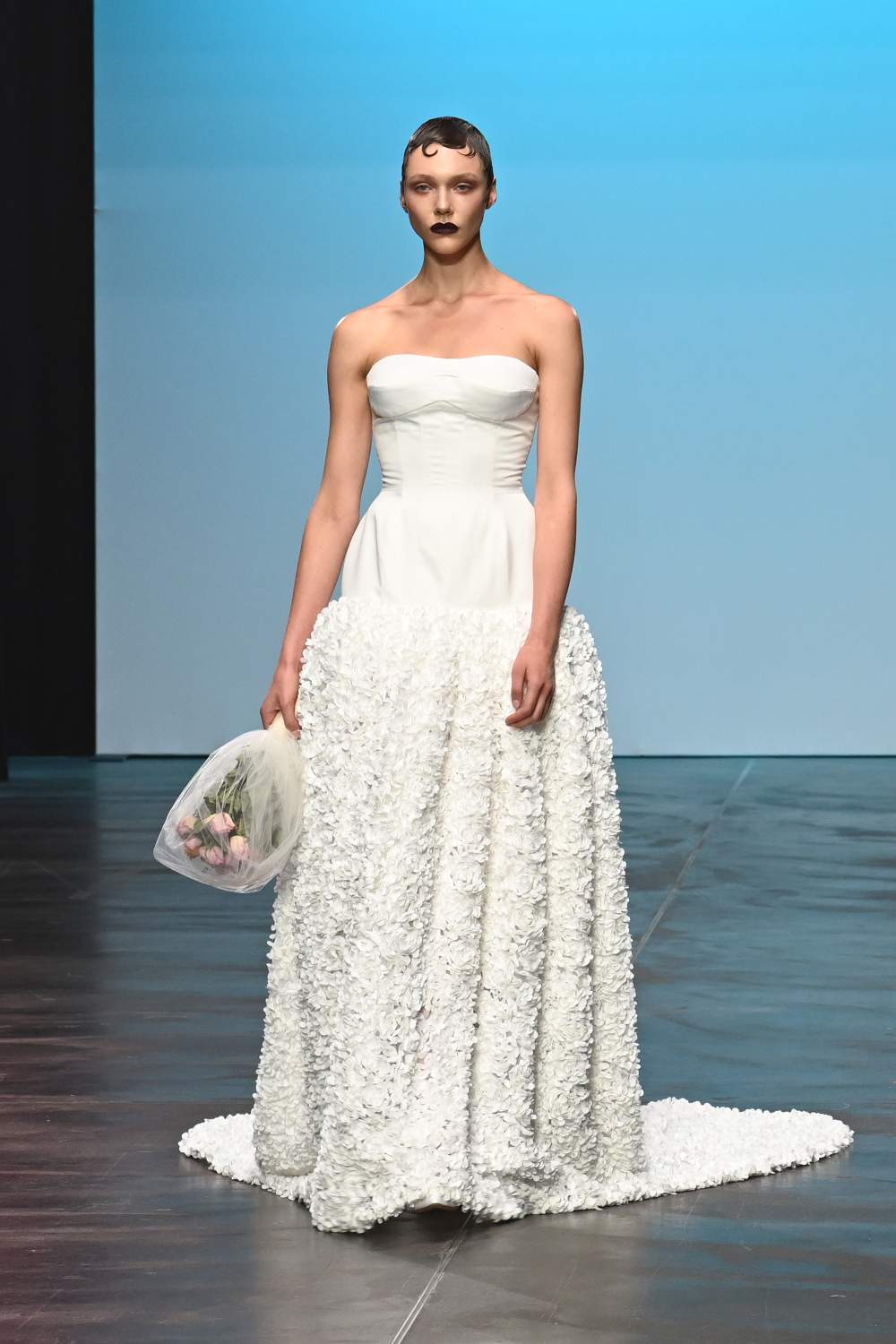 Danny Reinke Spring 2025 Look 1; Photo: Alison Clare Coates for The Fashion Fold
