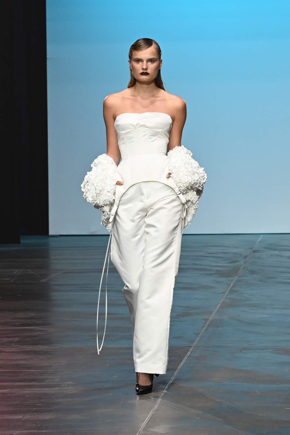 Danny Reinke Spring 2025 Look 5; Photo: Alison Clare Coates for The Fashion Fold