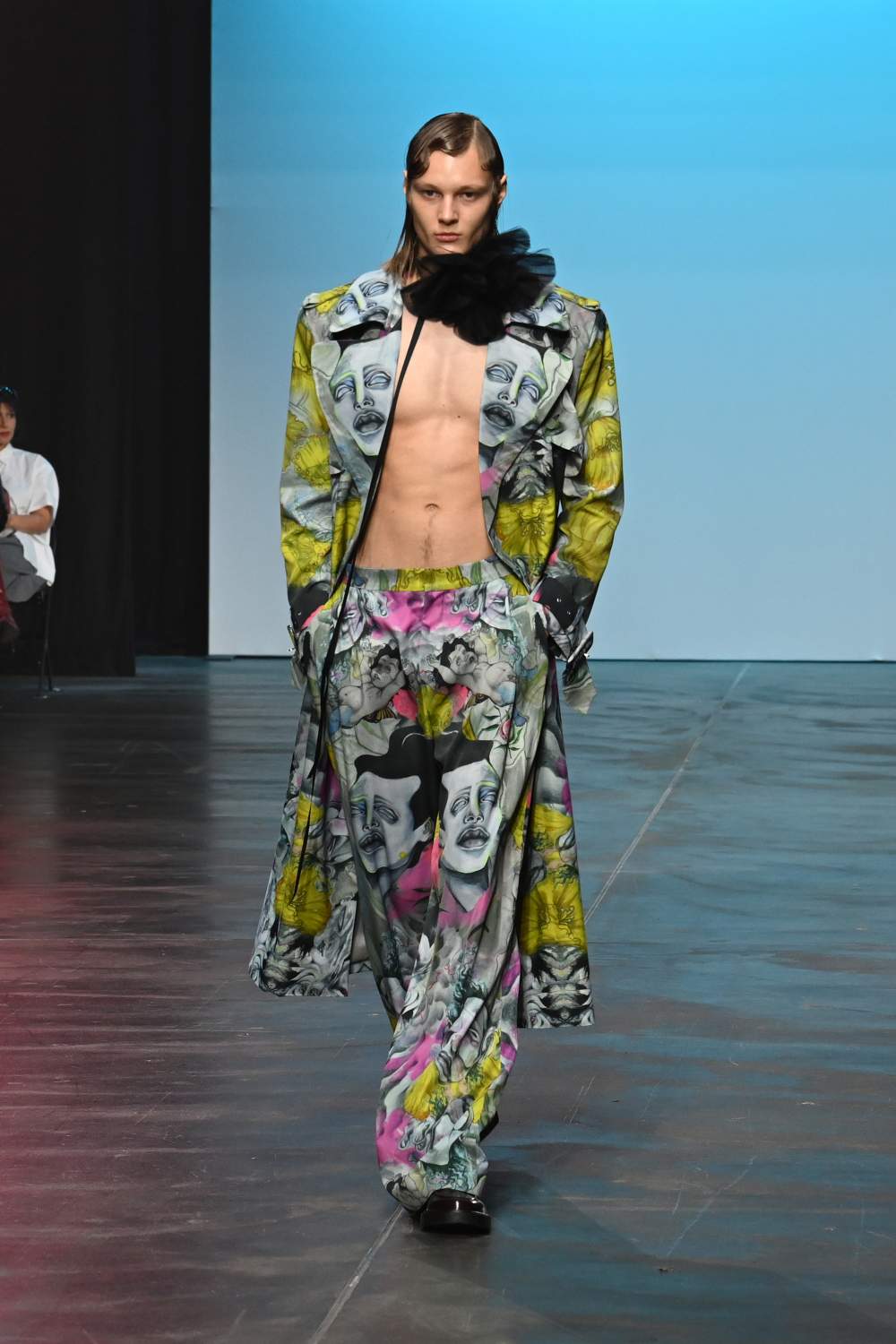 Danny Reinke Spring 2025 Look 14; Photo: Alison Clare Coates for The Fashion Fold