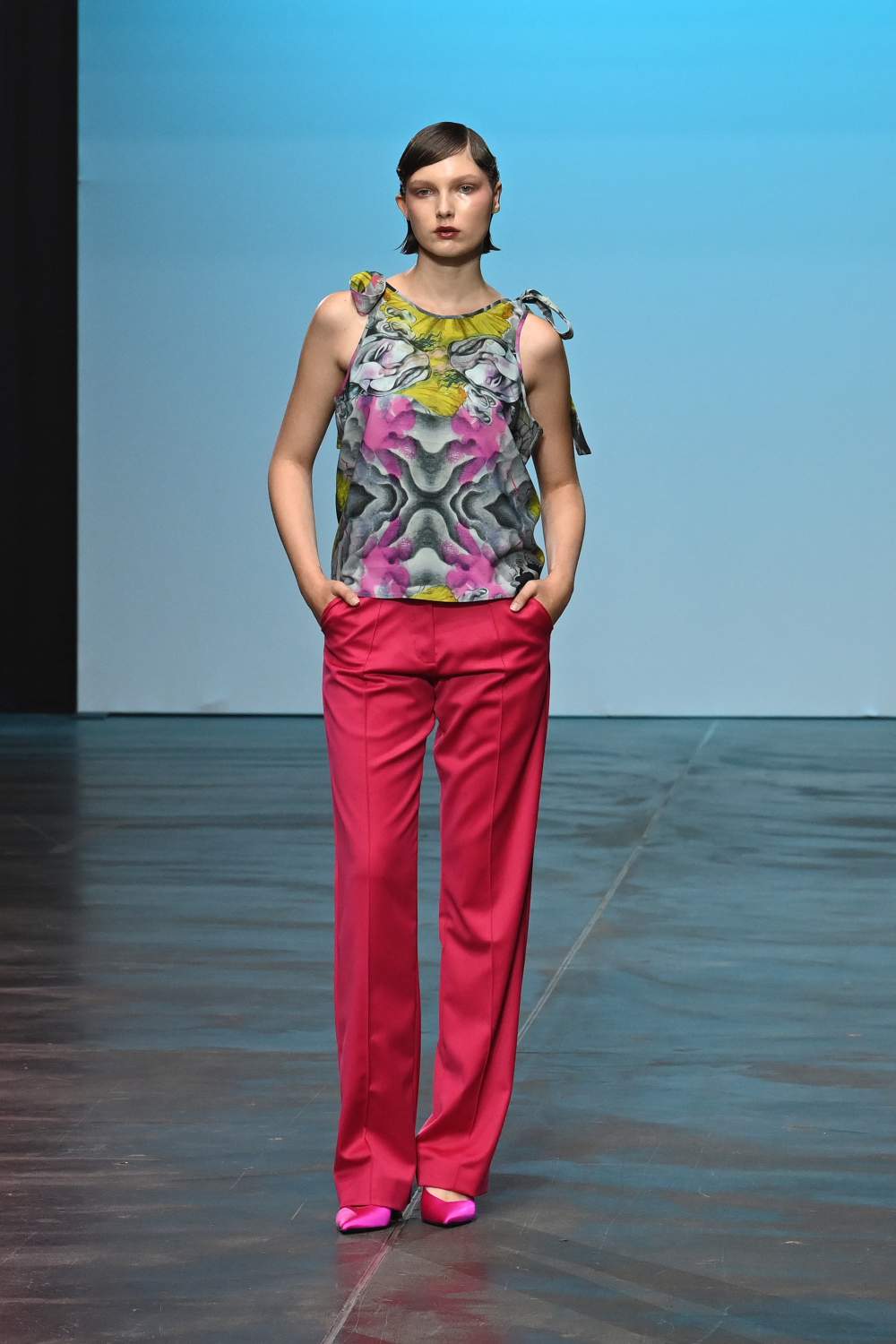 Danny Reinke Spring 2025 Look 15; Photo: Alison Clare Coates for The Fashion Fold