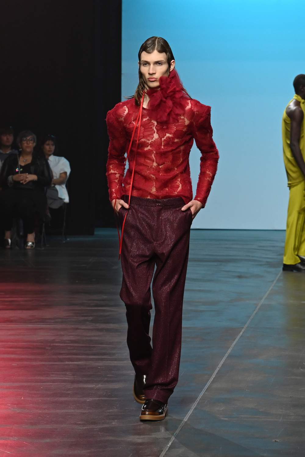 Danny Reinke Spring 2025 Look 24; Photo: Alison Clare Coates for The Fashion Fold