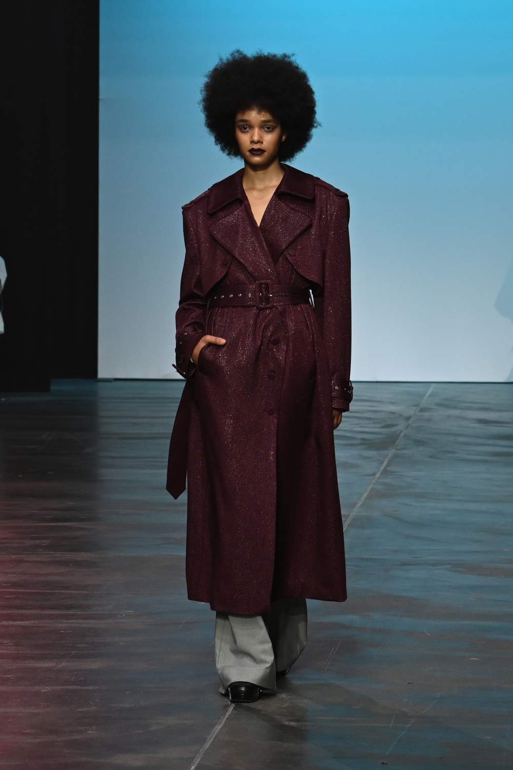 Danny Reinke Spring 2025 Look 25; Photo: Alison Clare Coates for The Fashion Fold