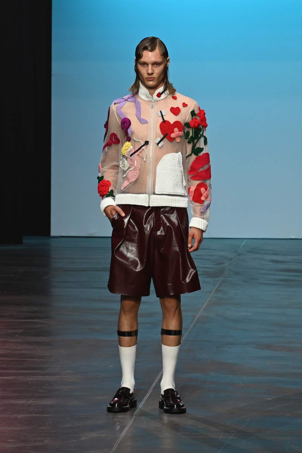 Danny Reinke Spring 2025 Look 26; Photo: Alison Clare Coates for The Fashion Fold