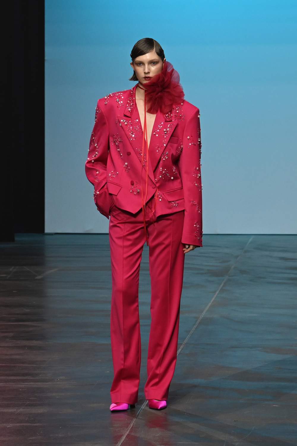 Danny Reinke Spring 2025 Look 29; Photo: Alison Clare Coates for The Fashion Fold