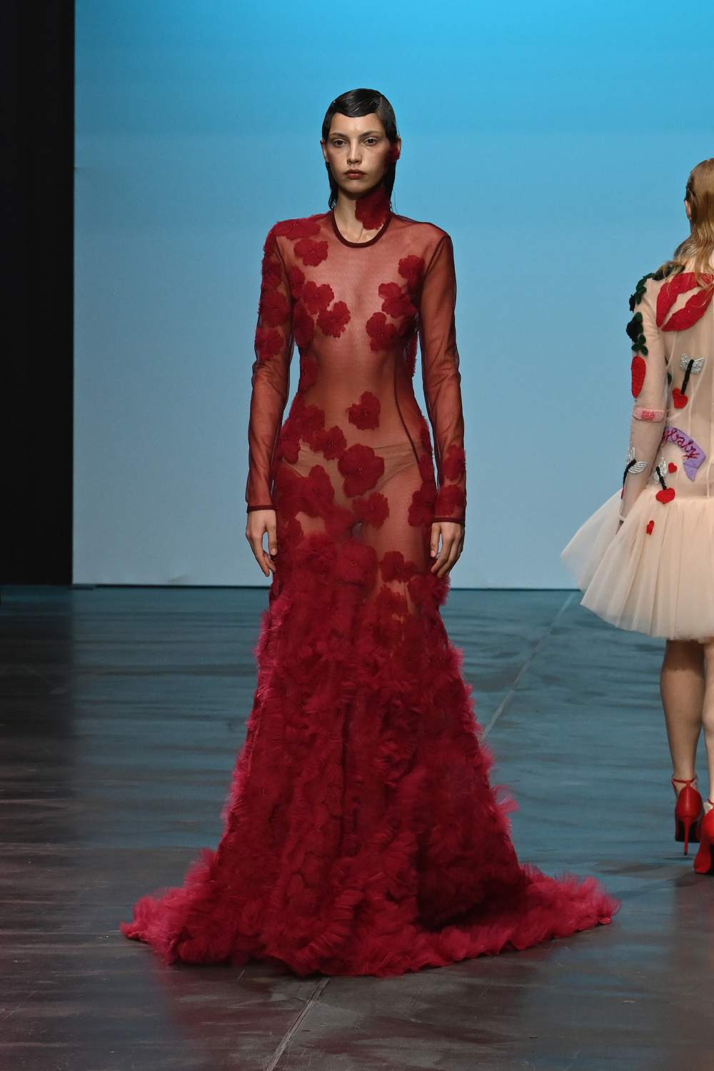 Danny Reinke Spring 2025 Look 32; Photo: Alison Clare Coates for The Fashion Fold