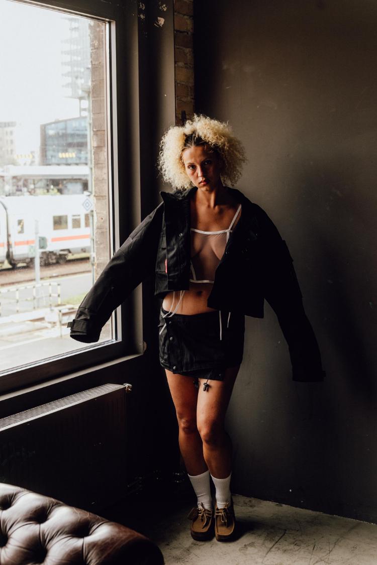 Backstage at Faam Studio Spring 2025; Photo: Ibra Wane for Berlin Fashion Week