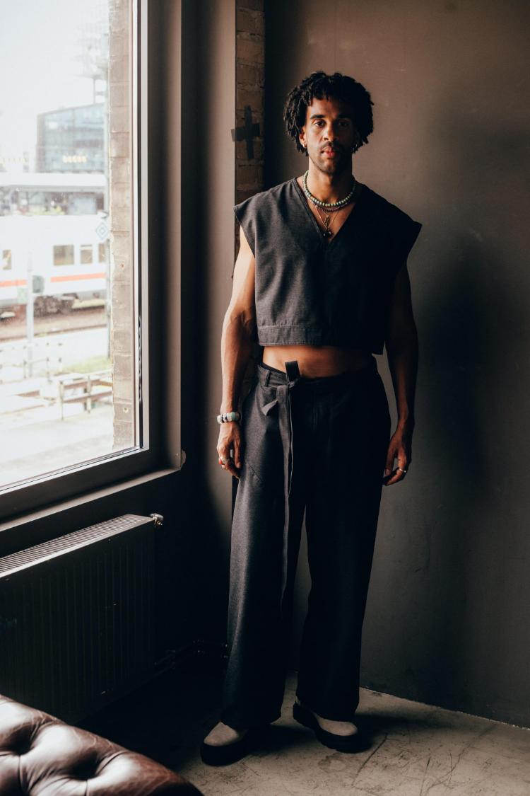 Backstage at Faam Studio Spring 2025; Photo: Ibra Wane for Berlin Fashion Week
