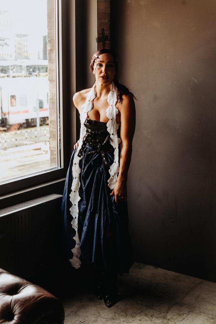 Backstage at Faam Studio Spring 2025; Photo: Ibra Wane for Berlin Fashion Week